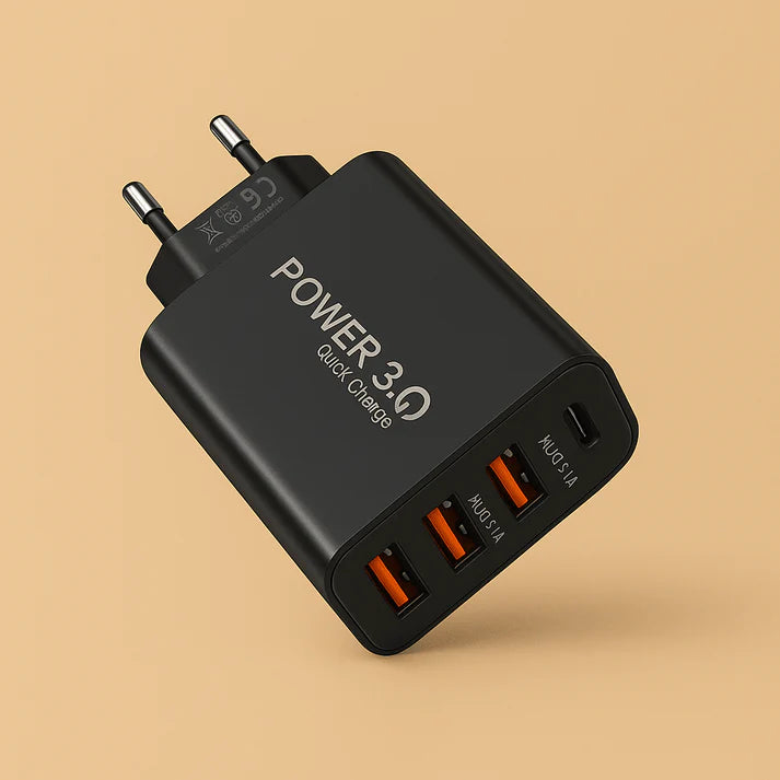 Adaptateur Secteur Triple Port USB – Charge Rapide